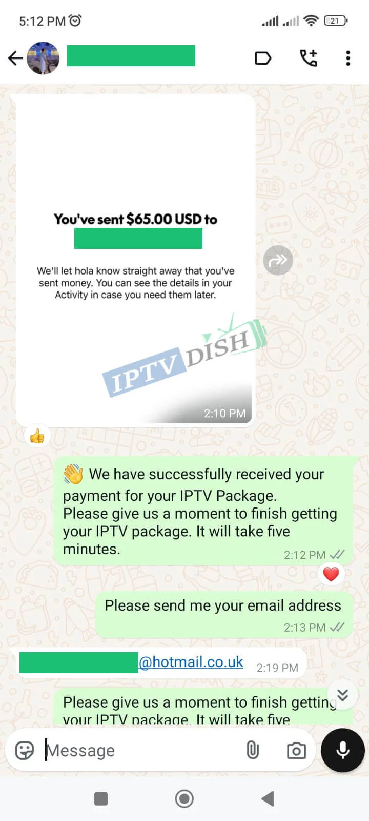 review iptv dish 10