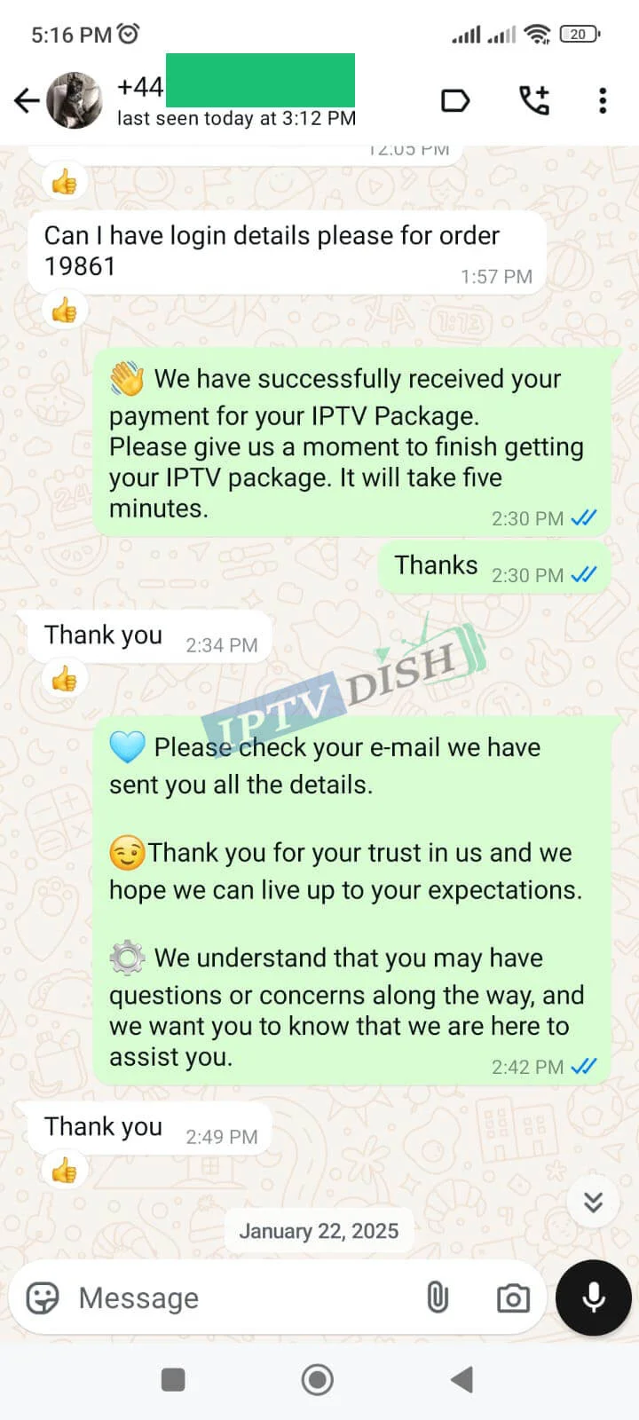 review iptv dish 3